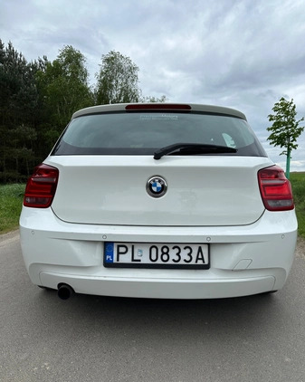 BMW Seria 1 cena 31500 przebieg: 167000, rok produkcji 2013 z Leszno małe 37